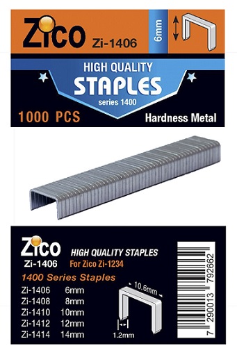 ZI-1406 Thick Staples 6mm